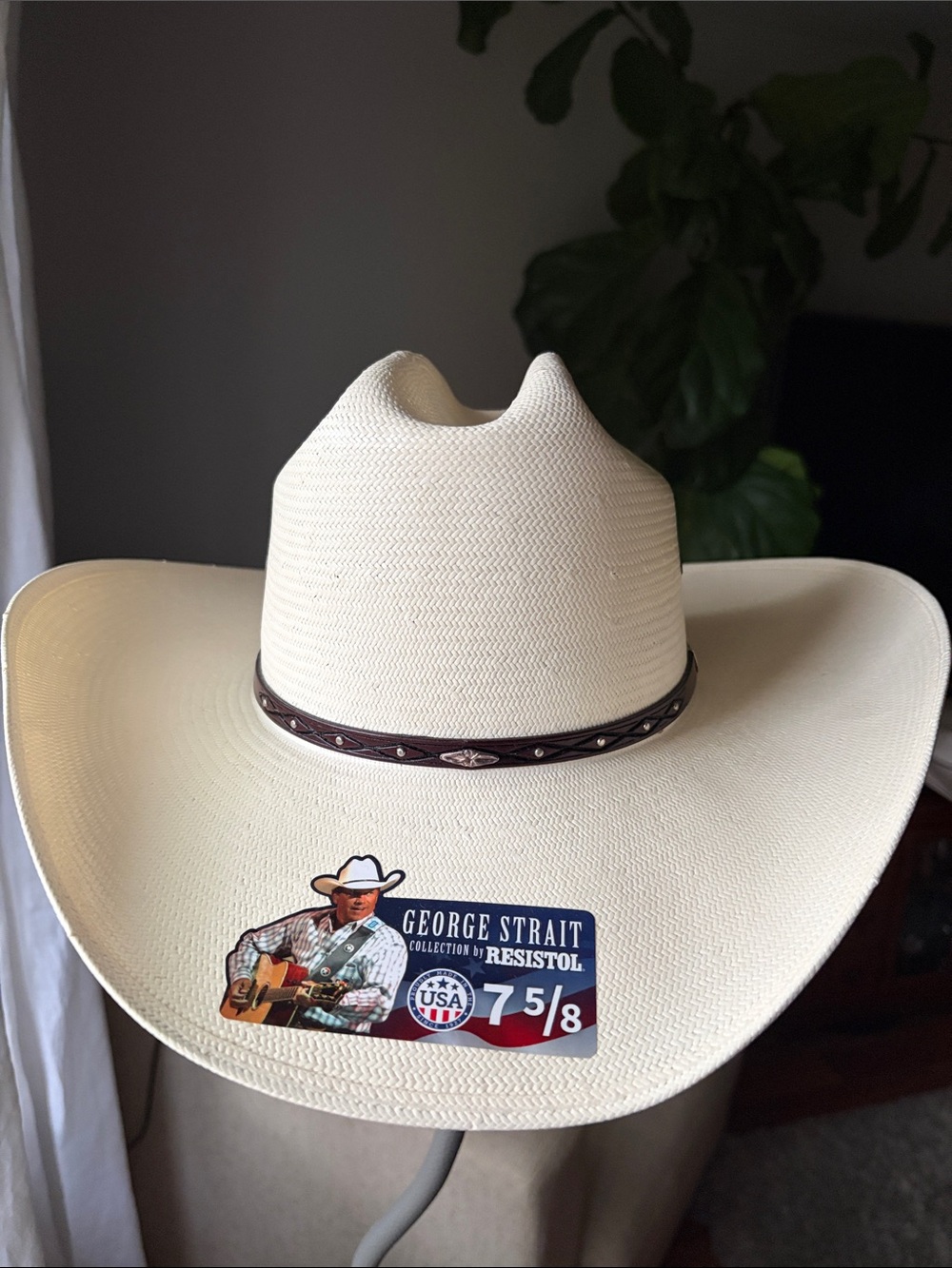Resistol 10X SANTA CLARA - GEORGE STRAIT COWBOY HAT NWT 7 5/8 NWT